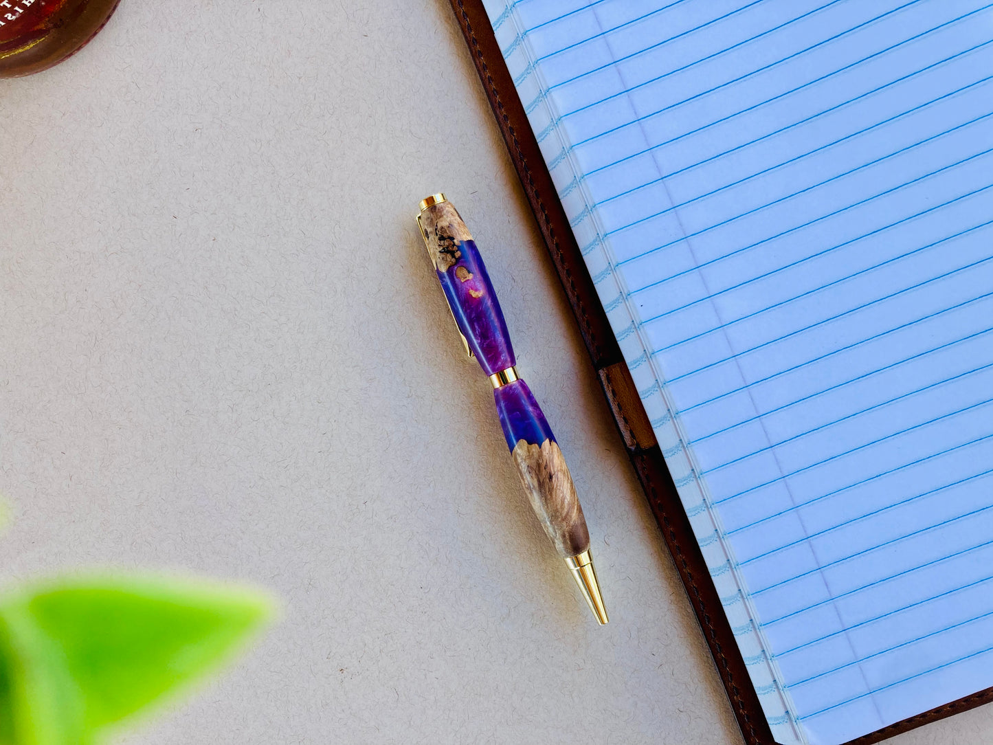 Maple Burl Epoxy Pen