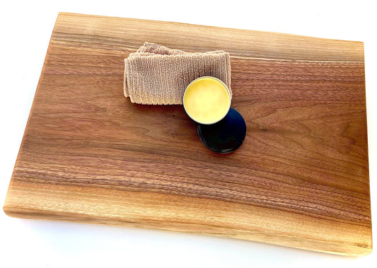 Black Walnut Live Edge Cutting Board
